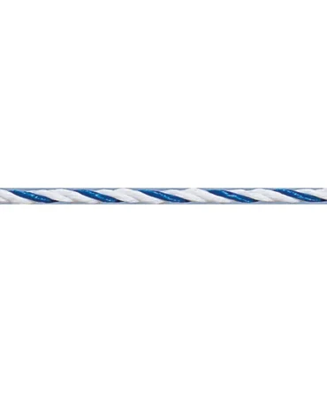 0.25 inch Floating Polypropylene Swimming Pool Rope – Blue-White