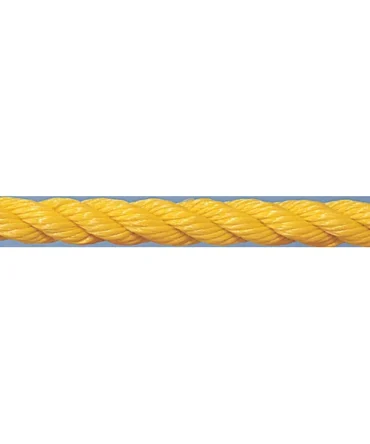 0.75 inch Floating Polypropylene Swimming Pool Rope – Yellow