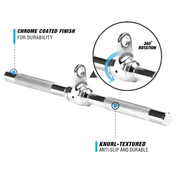 1000 20" Straight Bar Rotating Handle