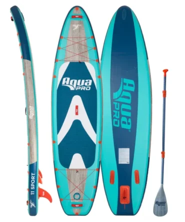 11′ Halcyon Sport Inflatable Paddleboard with Backpack and Pump