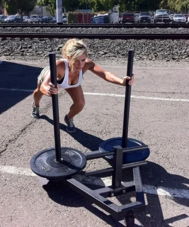 120LB Power Sled w/ Shoulder Strap