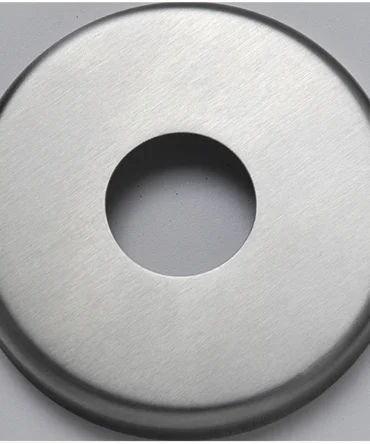 1.50 inch Round Stamped Stainless Steel Escutcheon