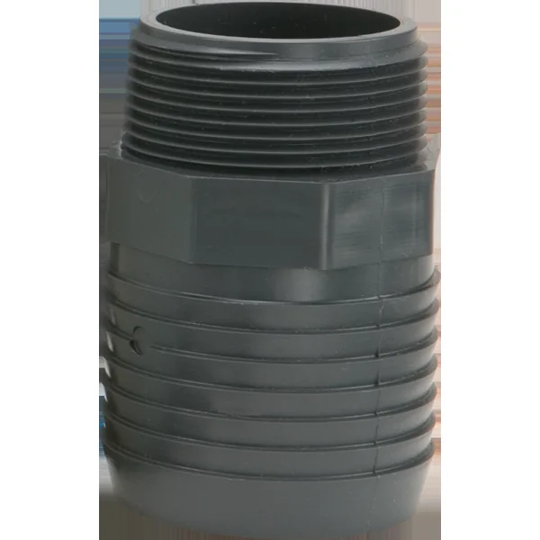 1.5 inch x 2 inch Male Adapter for Swimming Pool Vacuum and Discharge Hoses