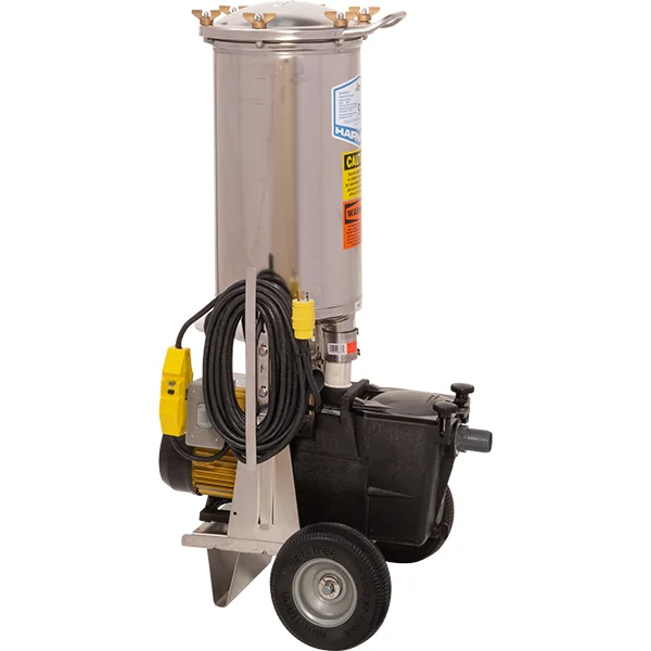 1 H.P. Portable Swimming Pool Vacuum Filter – 105 sq ft filter 115v-20 amp