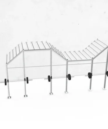 24' Galvanized Wall-Mount Builder® Rig: Expert 1 [Available 01/16/26]