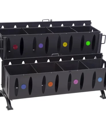 2-Tiered, 8-compartment | Jelly-Bell Rack