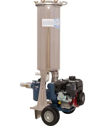 3 H.P. Portable Swimming Pool Vacuum Filter – Gas Driven