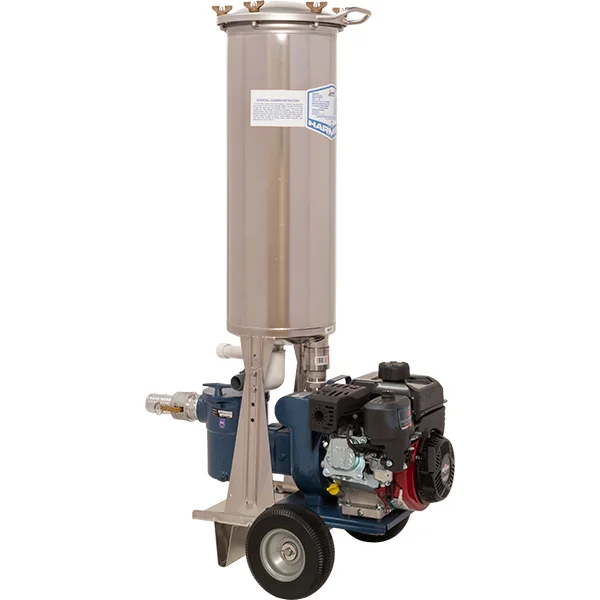 3 H.P. Portable Swimming Pool Vacuum Filter – Gas Driven