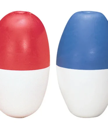 3 in x 5 in White Polyethylene Swimming Pool Rope Float