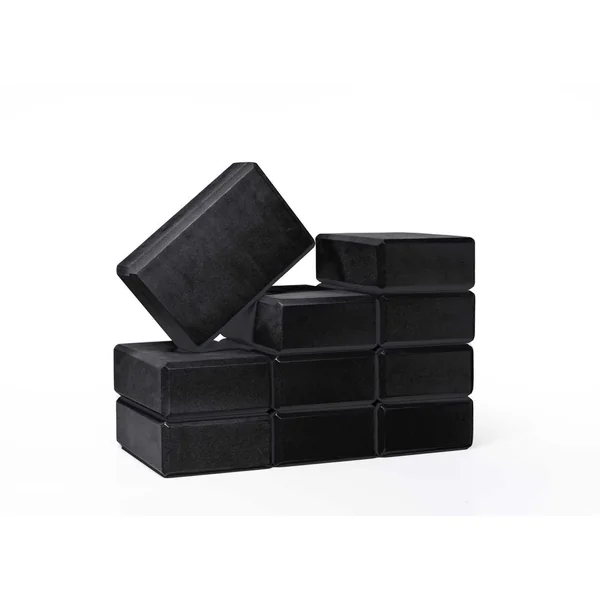 3 Inch Yoga Blocks 10 Pack (3in x 6in x 9in) by Hello Fit