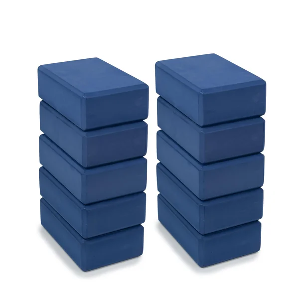3 Inch Yoga Blocks 10 Pack (3in x 6in x 9in) by Upward Fit