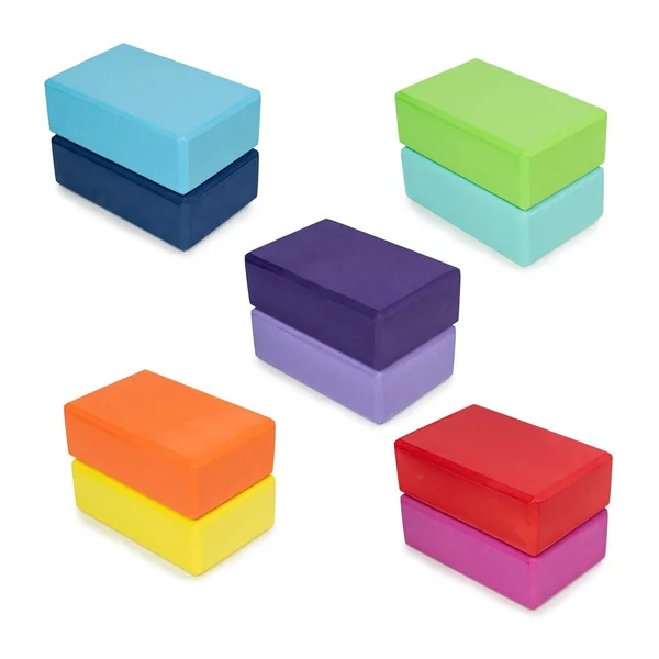 3 Inch Yoga Blocks 10 Pack (3in x 6in x 9in) by Upward Fit