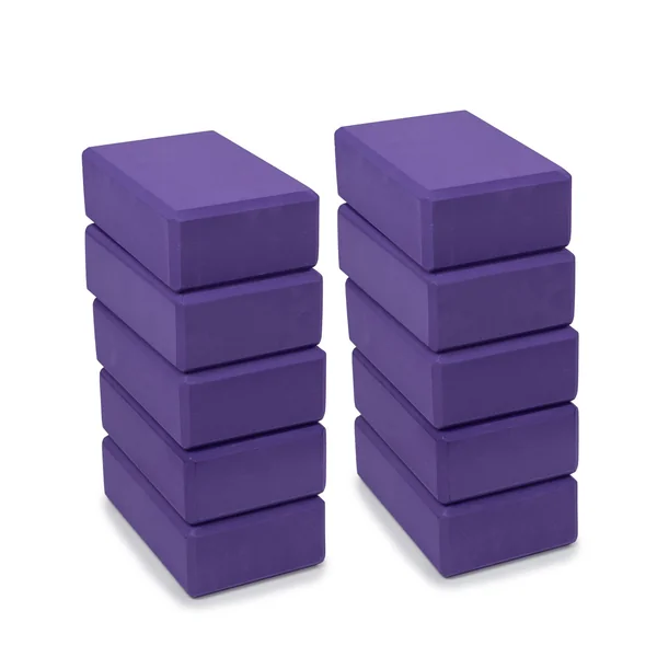 3 Inch Yoga Blocks 10 Pack (3in x 6in x 9in) by Upward Fit