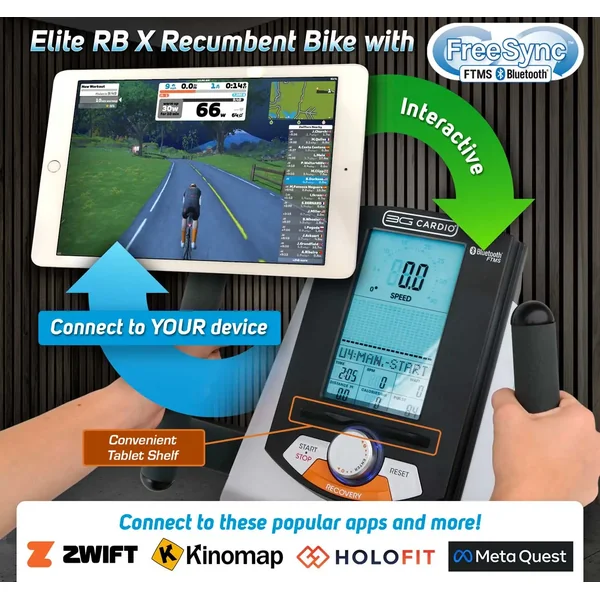 3G Cardio Elite RB X Recumbent Bike