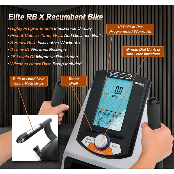 3G Cardio Elite RB X Recumbent Bike