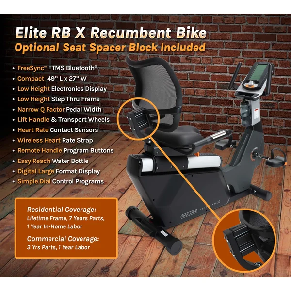 3G Cardio Elite RB X Recumbent Bike