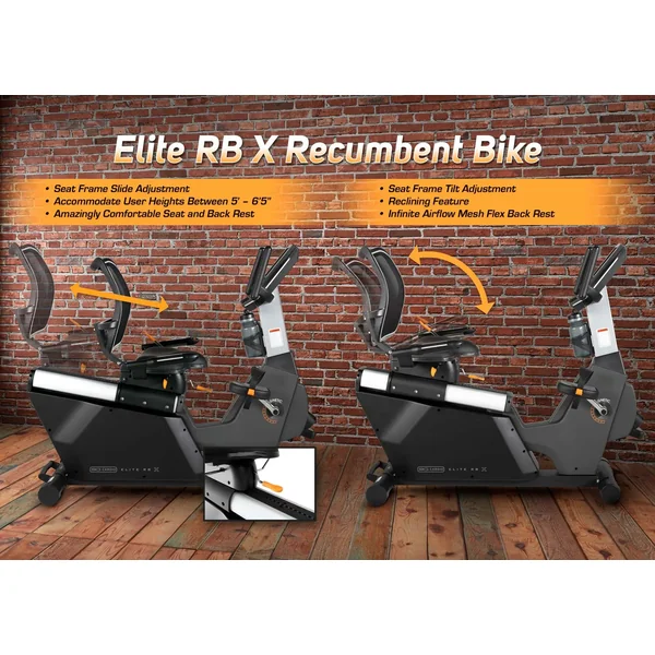 3G Cardio Elite RB X Recumbent Bike