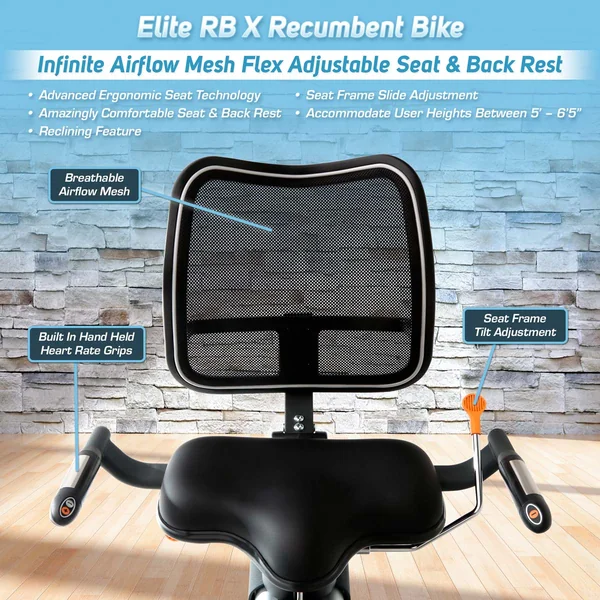 3G Cardio Elite RB X Recumbent Bike