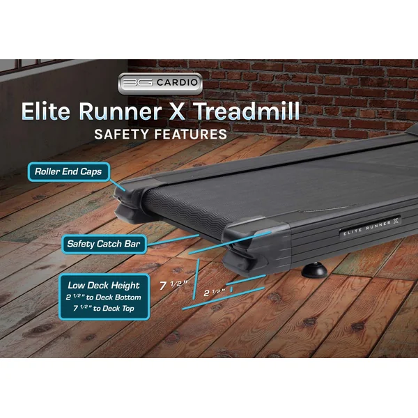 3G Cardio Elite Runner X Treadmill