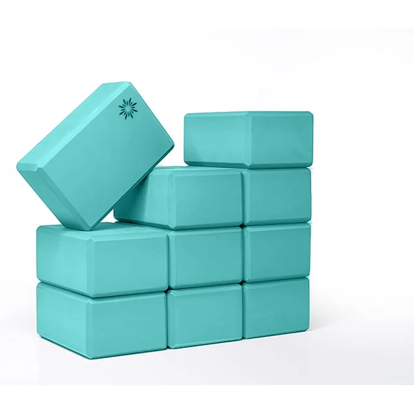 4 Inch Yoga Blocks 10 Pack (4in x 6in x 9in) by Sunshine Yoga