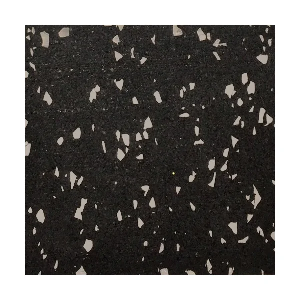 4′ X 50′ X 6 MM GRAY SPECKLE RUBBER FLOORING ROLL