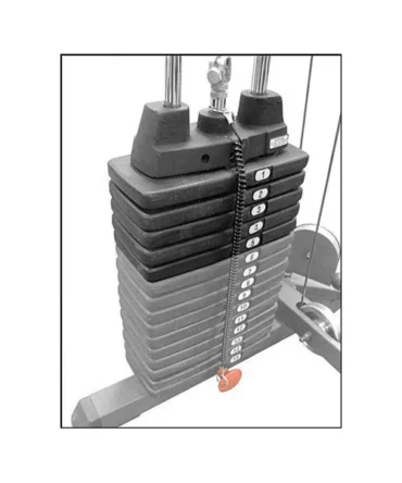 50LB. Selectorized Weight Stack Upgrade
