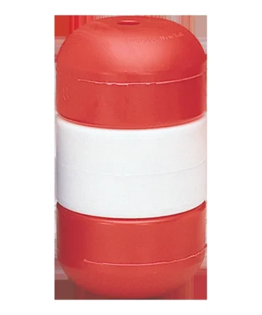 5 in x 9 in Red-White-Red Handi-Lock Line Floats for 0.5 Pool Rope