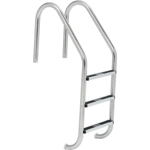 5 Tread Stainless Steel Standard Pool Ladder – 1.9 inch O.D. x .145 inch wall thickness