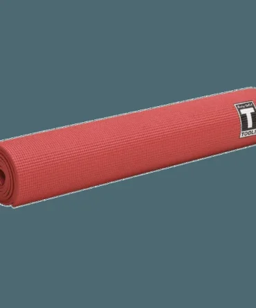 5mm Red Body-Solid Tools Yoga Mat | BSTYM5