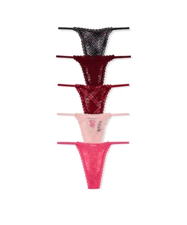 5-Pack Lacie String Thong Panties