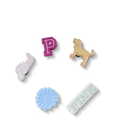 5-Pack PINK Jibbitz™ Charms