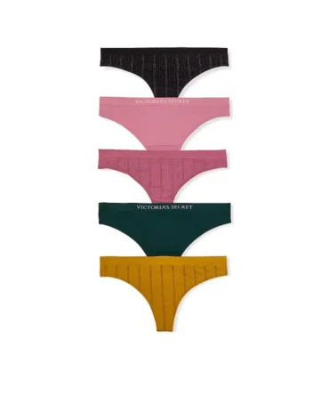 5-Pack Seamless Thong Panties