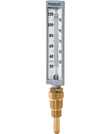 6.5 inch Straight Pool Thermometer – 4 inch Stem