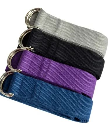 6 ft D-Ring Yoga Strap by Sunshine Yoga