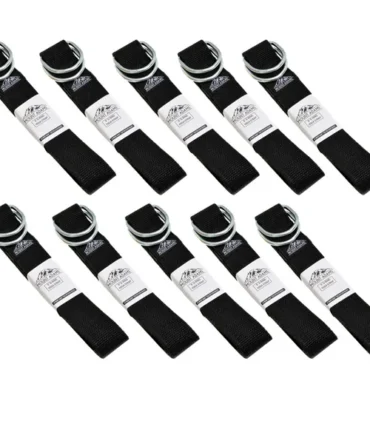 6 ft D-Ring Yoga Straps 10 Pack by Mount Adams