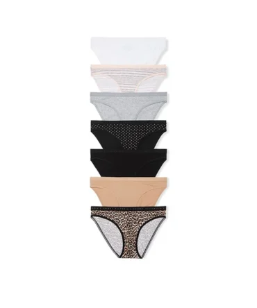 7-Pack Stretch Cotton Bikini Panties