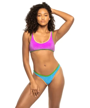 90's Duo Bralette Bikini Top