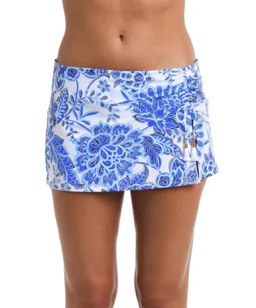 Adjustable Tunnel Skirted Bikini Bottom