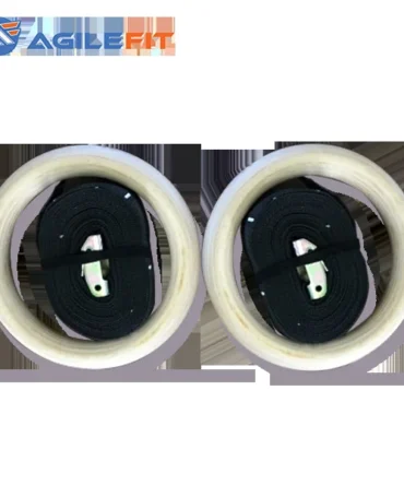 AgileFIT Gymnastic Wood Rings