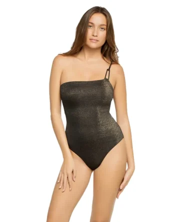 Alaia Asymmetrical One Piece Swimsuit