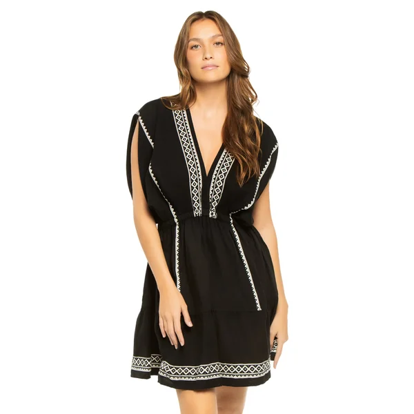 Alem Plunge Mini Dress