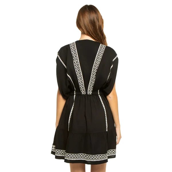 Alem Plunge Mini Dress
