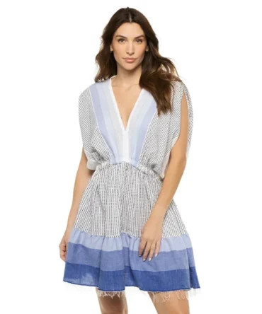 Alem Plunge Mini Dress