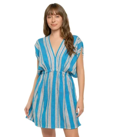 Alem Plunge Mini Dress