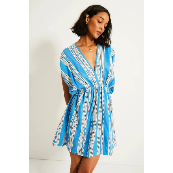 Alem Plunge Mini Dress