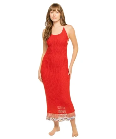 Ali Crochet Maxi Dress
