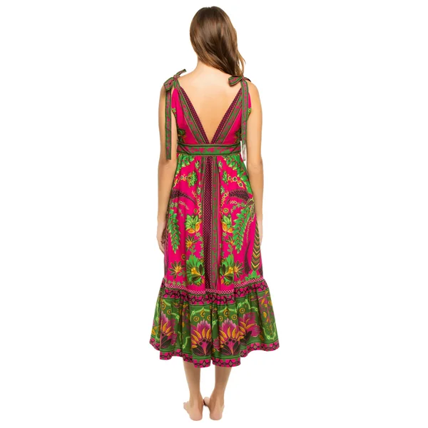 Ana Tapestry Midi Dress