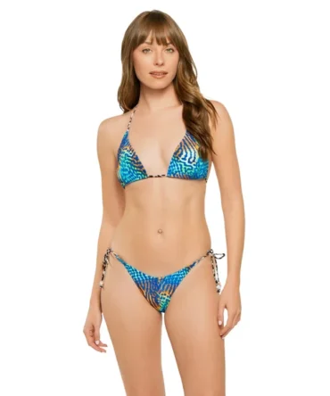Animal Triangle Bikini Top
