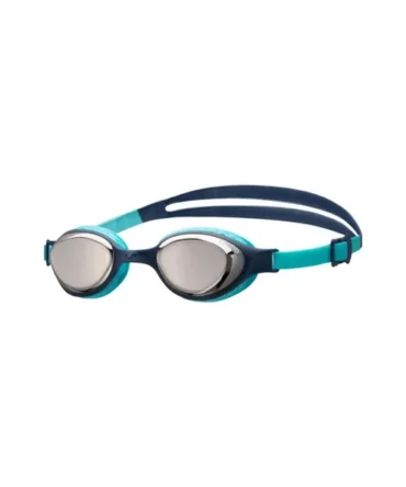 Arena Air Junior Mirror Goggles - Silver/Navy/Water