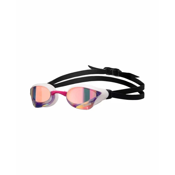 Arena Cobra Core Swipe Mirror Racing Goggles - Violet/White/Pink